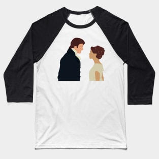 Pride and Prejudice - Elizabeth and Darcy Ball Scene Baseball T-Shirt